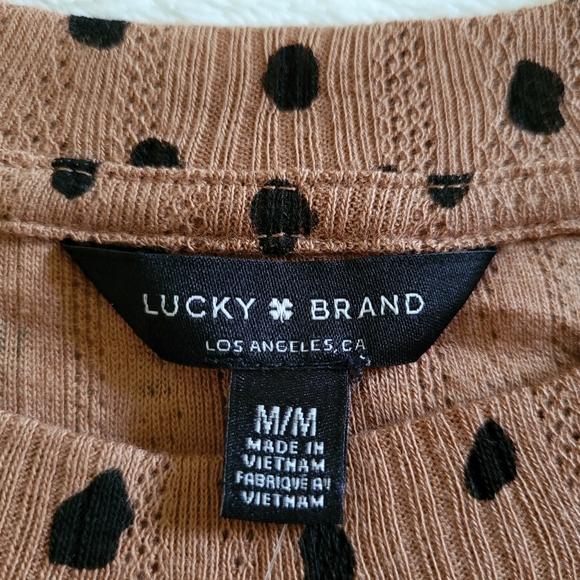 ✨️HP✨️ Lucky🍀 Brand Cheetah Print Top - Picture 4 of 14